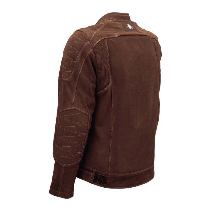 Geacă Moto Piele Nubuck PES Urban – Level 2, Ventilații, Clasă AA